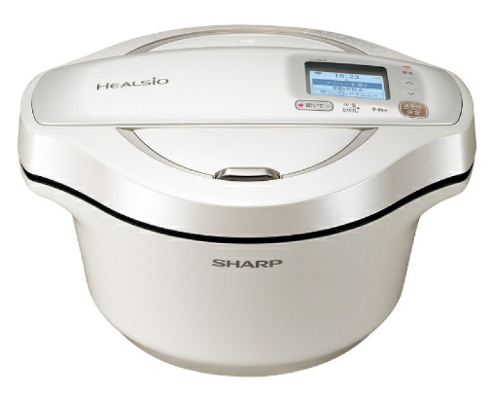 楽天市場】ヘルシオ ホットクック 2.4L KN-HW24F-W SHARP 電気無水鍋  