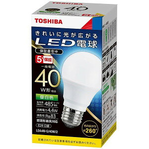 LEDd LDA4N-G/40W-2 ŃCebN d` E26 ʓd` S^Cv Md40W` F (LDA4NG40W2) LDA4N-G/40W̌p@