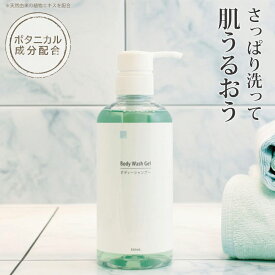 Ns ボディウォッシュジェル 500ml アイナチュラプレミアム ボディー ボディウォッシュ ボディソープ シャワージェル アロエベラ 植物エキス 乾燥肌 お肌 うるおいを守る ボタニカル成分 さっぱり潤う 弱酸性 しっとり マイルド 石鹸 日本製 国産