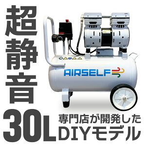 �G�A�[�R���v���b�T�[ 30L �I�C�����X �É� 100V ���^�y���߂Ăł����S��30L�z�ƒ�p �Ɩ��p DIY �h�� ��C���� �G�A�[�c�[�� �G�A�z�[�X �G�A�_�X�^�[ �Z�b�g�t 1�N�ۏ� ���{��������t