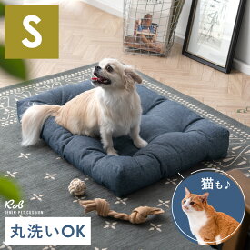 ペットベット ペットベッド クッション ベッド オールシーズン 猫 ネコ ねこ 犬 イヌ いぬ ペット用 床ずれ 老猫 老犬 寝たきり シニア ネイビー デニム風 滑り止め付き ウレタン キルティング 丸洗い 小型犬 デニムデザイン