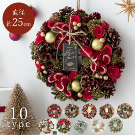 クリスマスリース 玄関 屋外 直径25cm クリスマスプレゼント 冬 アート お誕生日 ドア 壁飾り 玄関リース 誕生日 北欧 おしゃれ かわいい 天然素材 店舗ディスプレイ 御祝 クリスマスリース noella〔ノエラ〕