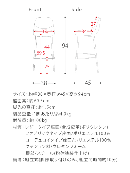 楽天市場】カウンターチェア 2脚セット 背もたれ付き おしゃれ 楽天市場】カウンターチェア 2脚セット 背もたれ付き おしゃれ