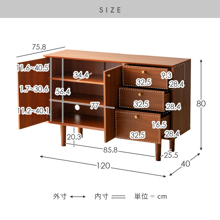 楽天市場】【7/15まで！最大15％OFFクーポン配布中】 キャビネット 