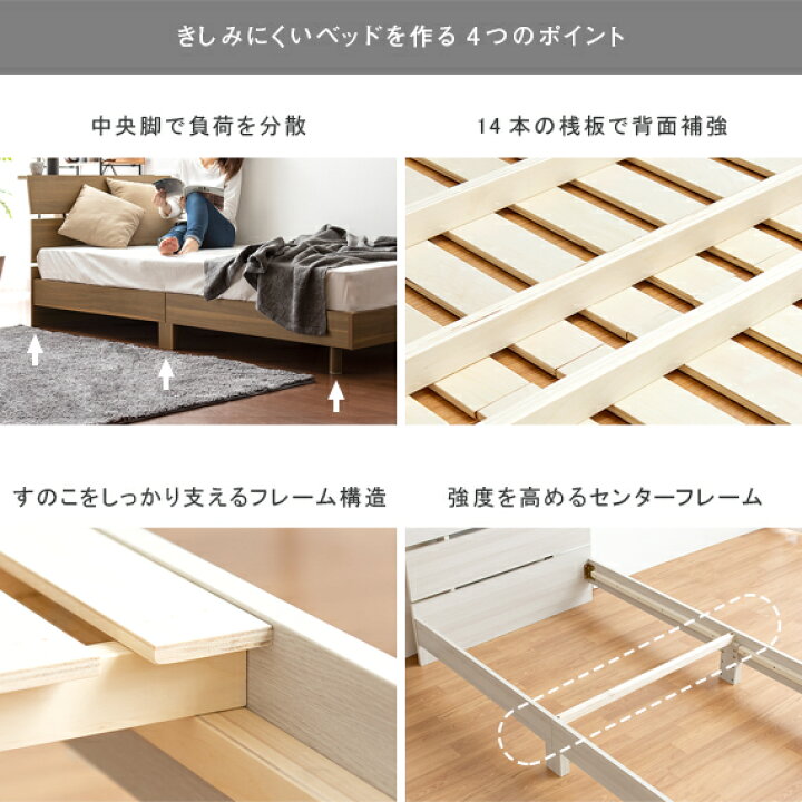 楽天市場 ベッド シングル すのこ ベッドフレーム シングルベッド 木製 北欧 すのこベッド 宮棚 コンセント フレーム モダン シンプル おしゃれ ローベッド フレームのみ シンプルデザインすのこベッド Uni ウニ シングル マットレス無し エア リゾーム インテリア 楽天市場 ベッド シングル すのこ ベッドフレーム シングルベッド 木製 北欧 すのこベッド 宮棚 コンセント フレーム モダン シンプル おしゃれ ローベッド フレームのみ シンプルデザインすのこベッド Uni ウニ シングル マットレス無し エア リゾーム インテリア