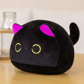 抱き枕 柔らかく 可愛い ふわふわ 優しい感触でリラックス 癒される猫 かわいい 猫 添い寝枕 ぬいぐるみ 大きい 動物 ねこ ネコ だきまくら 黒猫のぬいぐるみ もちもち 誕生日プレゼント 男の子 女の子 クリスマス プレゼント