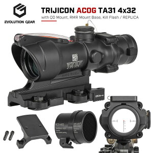 2̃}EgWځy Evolution Gear  z Trijicon TA31 ACOG 4x32 XR[v vJ ( LT100 QD}Eg & RMR}Egx[Xtj 4{ t@Co[ R A b gWR 