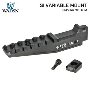 �y WADSN �� �zFAST Micro Mount �Ή� HRF SKIFF DBAL ���[�U�[���C�U�[ ���v���J �A���~������ / BK �u���b�N | �}�C�N�� �}�E���g �G�C�~���O�f�o�C�X ���C�U�[�}�E���g �����グ �n�C ���[ 20mm