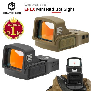 �y�y�V�����L���O1�ʁz�y Evolution Gear �� �z EOTech EFLX �h�b�g�T�C�g ���t���b�N�X�T�C�g ���v���J ( LEUPOLD�}�E���g �Ή� ) 7075�A���~ �n�[�h�A�i�_�C�Y�h | �n���h�K�� �G�A�K�� �K�X�K�� GBB �y