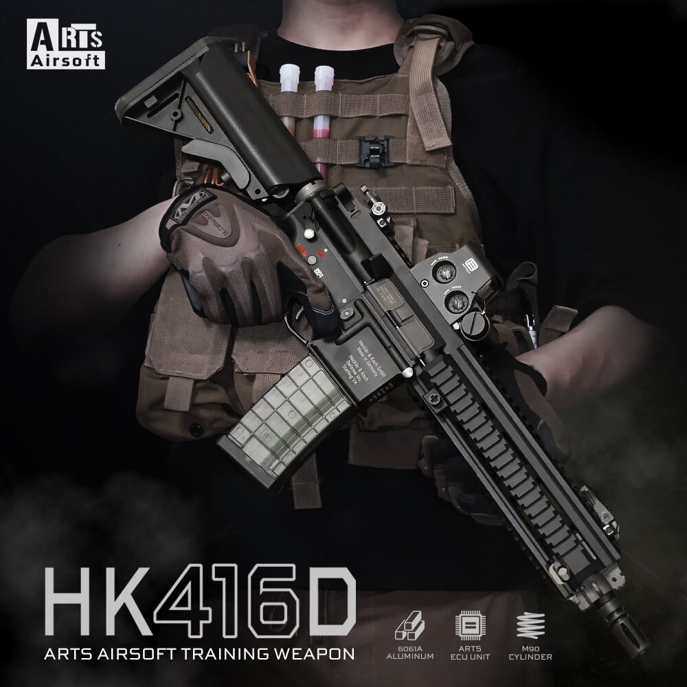 楽天市場】【 Arts Airsoft 製】 HK416D ATW コンプリート 電動ガン