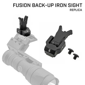 【 WADSN 製】 FUSION MICRO HUB 専用 UNITYタイプ FUSION バックアップ アイアンサイト フロント フリップアップ式 軽量 アルミ合金製 | 東京マルイ エアガン ユニティ タクティカル オプション カスタマイズ カスタム パーツ