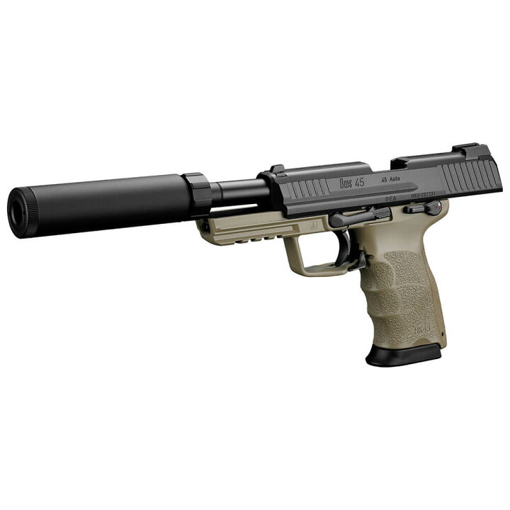 楽天市場】東京マルイ ガスブローバック HK45 タクティカル | エアガン 