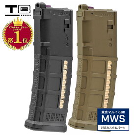 【楽天ランキング1位】【 T8 製】 東京マルイ GBB M4シリーズ MWS 対応 MAGPUL PMAG GEN M3 WINDOW 30連 ポリマーマガジン レプリカ リアルカウント | エアガン m4 マガジン ガスブロ