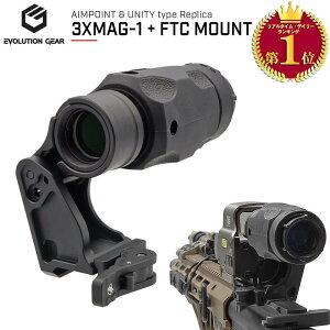 yyVLO1ʁzy Evolution Gear  z3XMAG-1 Magnifier & UNITY FAST FTC Mount vJ Zbg (3{u[X^[ & X[p[nC}Eg) 6068A~jE | 20mmC u[X^[ XR[v 