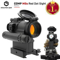 【楽天ランキング1位】【 Evolution Gear 製 】COMP M5s ドットサイト 本体 ＆ LRP 1.54" マウント レプ…