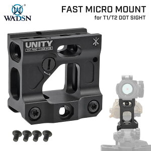 �y WADSN �� �zT1 / T2 �h�b�g�T�C�g�Ή� UNITY FAST MICRO MOUNT ���v���J �n�C�}�E���g BUIS���� | �����}���C �}�E���g 20mm ���[�� �A�C�A���T�C�g �o�b�N�A�b�v�T�C�g QD���o�[ �G�A�K�� �d���K�� AEG GB