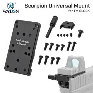 �y WADSN �� �z�����}���C G17 / 19 Gen.4 �Ή� SI �^�C�v Scorpion Universal Reflex Mount ���v���J ( RMR / DOCTOR �Ή� ) | GLOCK �n���h�K�� �`���[�W���O�n���h�� �h�b�g�T�C�g �}�E���g�x�[�X ���j�o�[�T���v