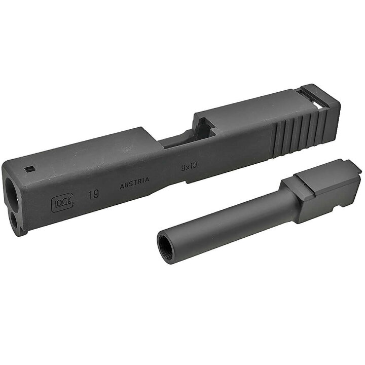 楽天市場】【 E&C 製 】GBB グロック19 対応 アルミ メタルスライド 