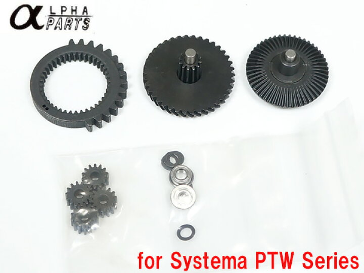 楽天市場】【 ALPHA PARTS 製】 PTW トレポン専用 カスタムギア セット 