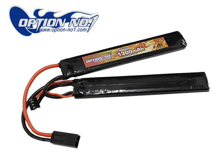 楽天市場】次世代SOPMOD M4対応 【 OPTION No.1 】 LiPo 1300mAh 7.4V 
