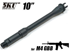 y}C MWS GBB M4 Ήz 5KU ^ AE^[o 10C` A~ BK ubN 10inch | KXK KXu[obN GAK JX^p[c IvV 14mm CCW tlW GNXeV