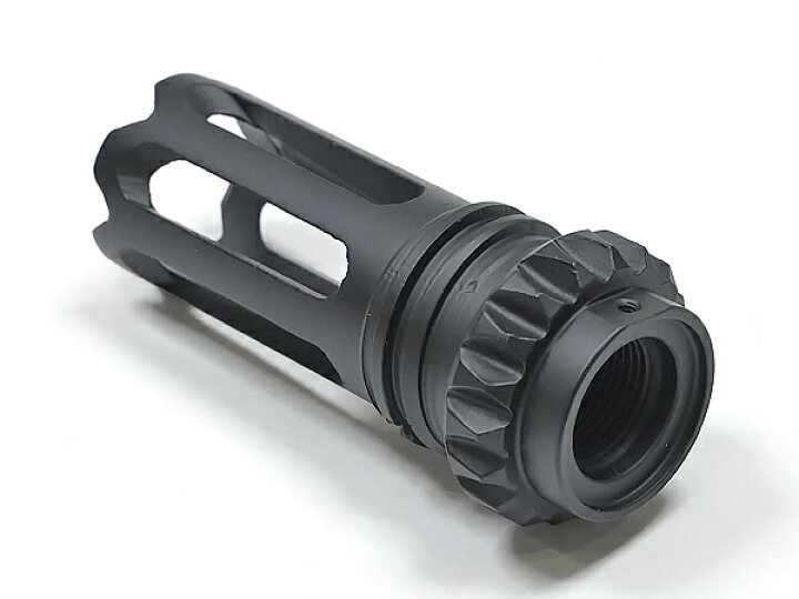 【CYMA製】 14mm逆ネジ対応 AACタイプ PHANTOM フラッシュハイダー スチール製 CY-M034 エアガン 卸売直営良品武品 VFC AAC Phantom フラッシュハイダー(14mm逆ネジ) エアガン