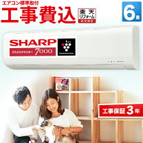 楽天市場】エアコン 工事費込 プラズマクラスターの通販