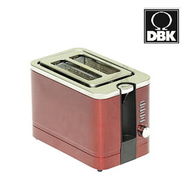 【ギフト対応】DBK（ディービーケー） ポップアップトースター ワインレッド DKT081WRA 底面よりパンくずも出せます♪ 【トースター/ポップアップ/パン焼き器/パン焼き機】