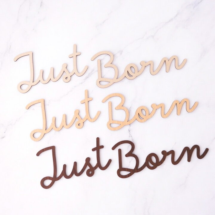 購買 木製 マンスリー プレート Just Born New レター バナー フォト マタニティフォト ジャストボーン 木製レターバナー マンスリーフォト 月齢フォト