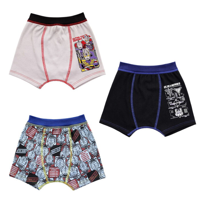ウルトラヒーローズ ボクサーパンツ 前閉じ 3枚組 100cm 110cm 120cm パンツ ボクサーブリーフ キッズ 男の子 男児肌着( ウルトラマン トリガー ゼット タイガ ウルトラヒーロー 下着 キャラクター 男児 子供下着 セット 保育園 幼稚園 新入園 子供肌着 子供 ... キッズ ボクサーブリーフ 豪華版 ウルトラヒーローズ 2枚組 2667614 前とじ 男の子 キャラクター 新番組(05556)