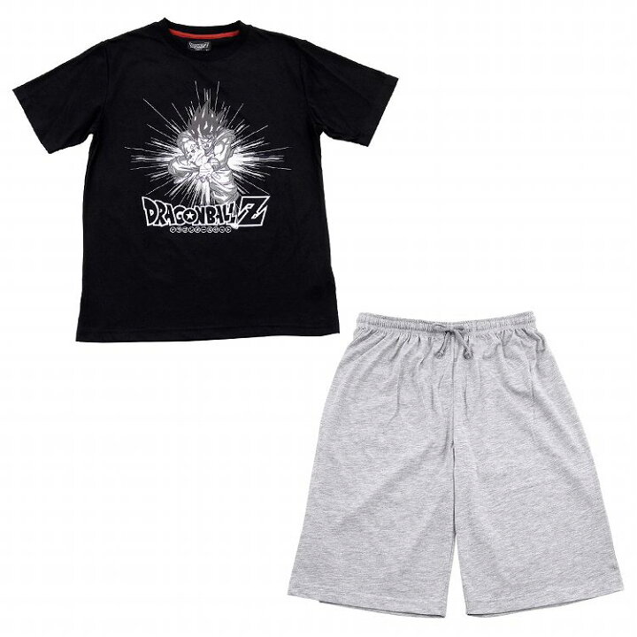 楽天市場 ドラゴンボール パジャマ 大人用 半袖パジャマ 悟空柄 ドラゴンボールz Mサイズ Lサイズ Llサイズ ルームウェア 紳士 男性 悟空 メンズパジャマ かめはめ波 Tシャツパジャマ ハーフパンツ 部屋着 キャラクターパジャマ 夏 春 寝間着 中学生 高校生 ジュニア