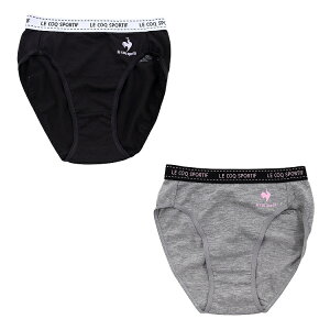 le coq sportif (ルコックスポルティフ) ジュニアショーツ ガールズ ジュニアサイズ A柄 2枚組 DRY ストレッチ素材 ワンポイント 140cm-165cm アソート 小学生 中学生 高校生