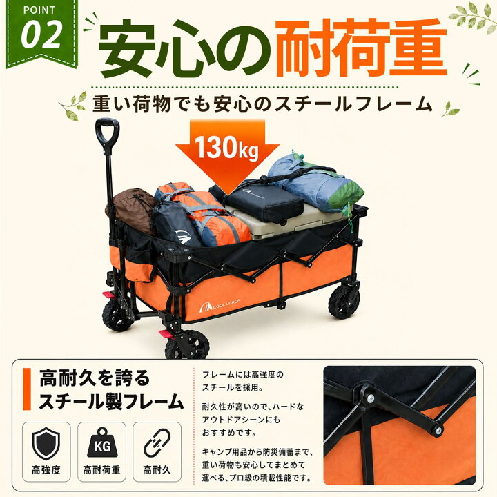楽天市場】「お買い物マラソン」Moon Lence キャリーワゴン 折りたたみ 