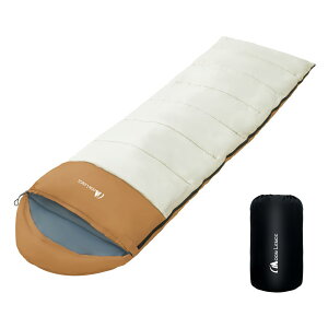 MOON LENCE 寝袋 封筒型 シュラフ 1.4/1.8kg 軽量 保温 防水 コンパクト アウトドア キャンプ 登山 車中泊 防災用 丸洗い可能 春用 夏用 秋用 冬用 収納袋付き