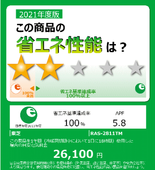 楽天市場】【無料2年延長保証付】東芝□RAS-2811TM-W□ 2021年モデル 