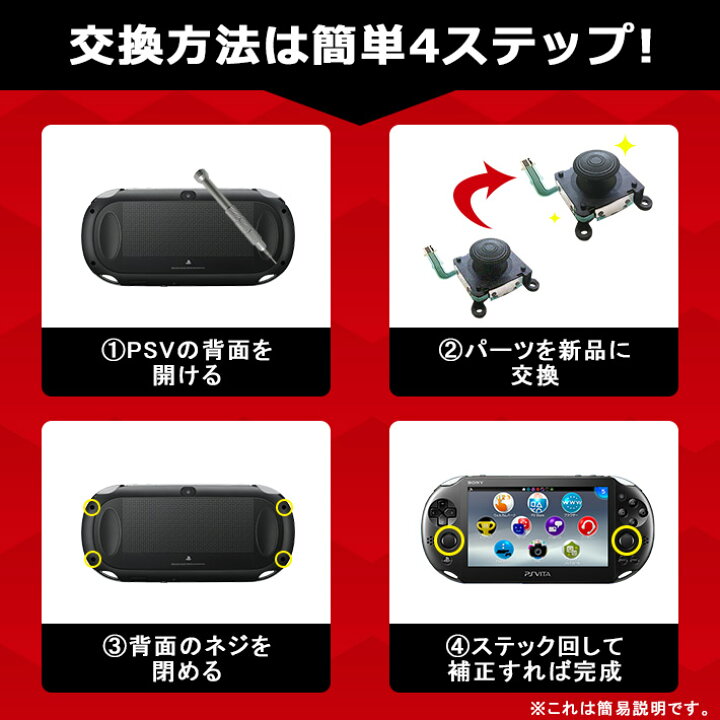 絶品 Readygohigh 3d アナログ ジョイスティック 2個入 ボタンコントロールスティック Ps Vita Psv 00用 交換部品 Discoversvg Com