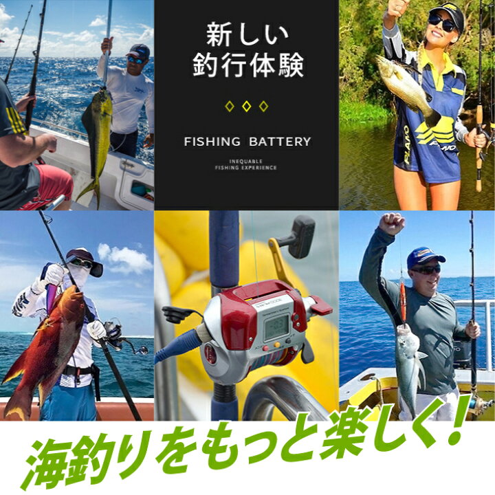 楽天市場】【公式】HEMAJUN (ヘマジュン) 電動リール用バッテリー 