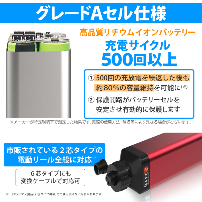 楽天市場】【公式】HEMAJUN (ヘマジュン) 電動リールバッテリー 充電器