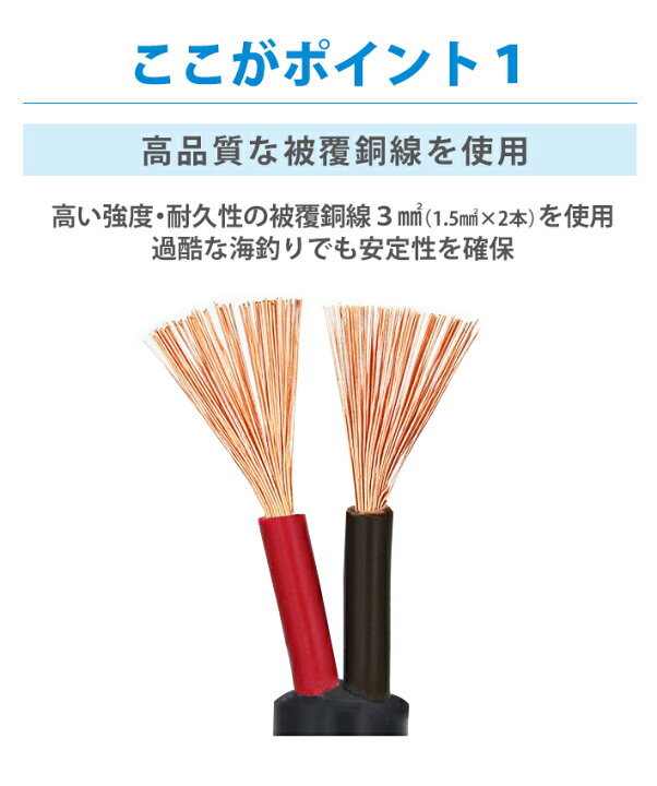 楽天市場 Dm 電動リール延長コード 0 4m Bmバッテリー仕様 2芯 6芯 タイプ Daiwa Shimano電動リールと互換性あり 電動リール 専用延長コード2穴 6穴タイプ 電動リール バッテリー 専用 釣り 船釣り フィッシング 219 01 219 06 ビッグハート