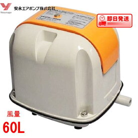 AP-60F （後継機種のAP-60Gでの発送になります。）エアーポンプ AP-60F 安永エアポンプ 浄化槽 ブロワー 【LP-60EN、LP-60ANの後継機種】水槽