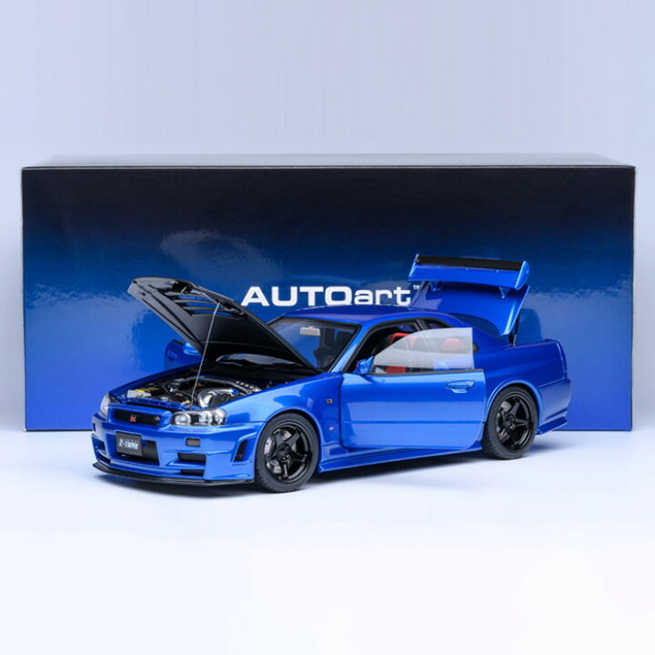 楽天市場】ミニカー 1/18 日産 nismo 記念モデル R34 GT-R Z-tune 