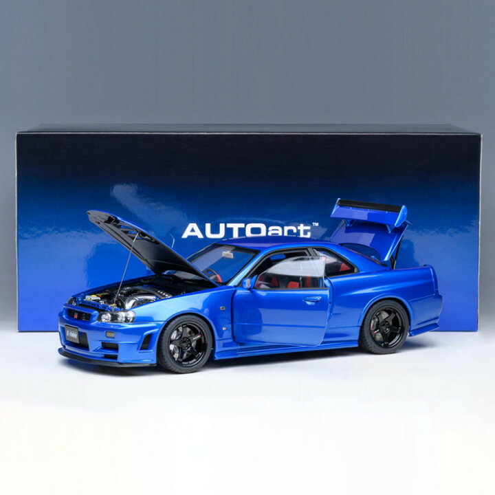 楽天市場】ミニカー 1/18 日産 nismo 記念モデル R34 GT-R Z-tune 