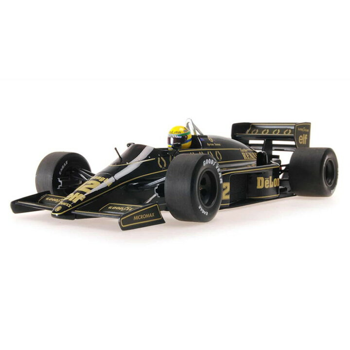 楽天市場】ミニカー 1/18 ロータス ルノー 98T アイルトン・セナ 