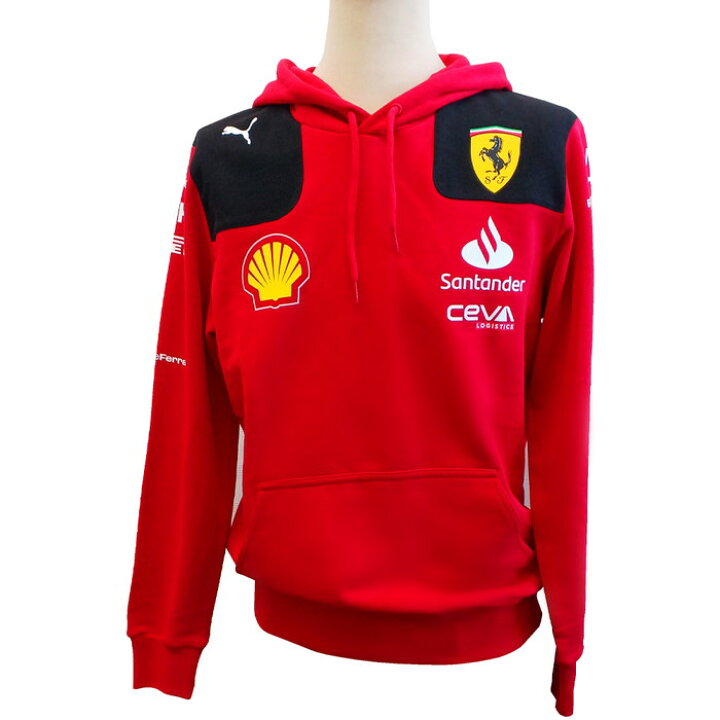 楽天市場】Ferrari スクーデリア フェラーリ チーム フーディ レッド S 