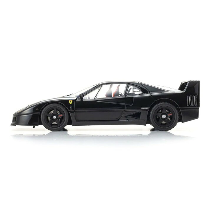 楽天市場】ミニカー 1/18 フェラーリ F40 ブラック 京商 ダイキャスト 