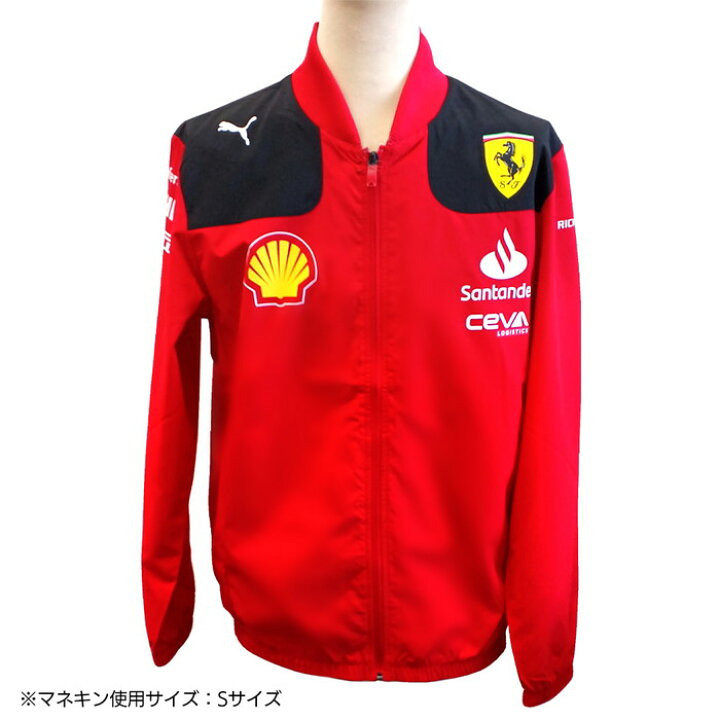 楽天市場】Ferrari スクーデリア フェラーリ チーム ジャケット レッド 