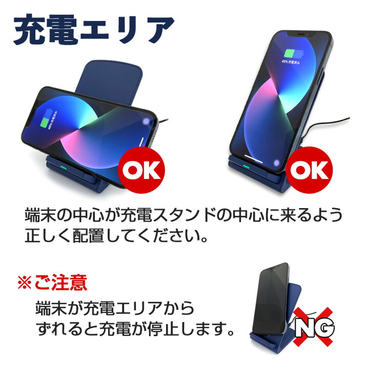 楽天市場】ワイヤレス充電器 スマホ充電器 Qi規格認定品 急速充電 