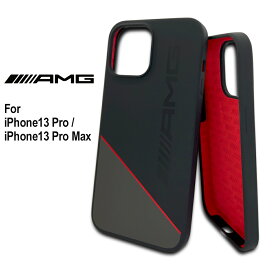 iPhone13Pro ケース 背面ケース iPhone13ProMax AMG メルセデスベンツ エーエムジー iPhoneケース ハードケース バックカバー ブラック