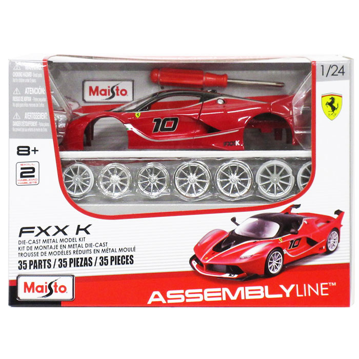 楽天市場】ミニカー 1 /24 組み立て式 Ferrari FXX K フェラーリ 