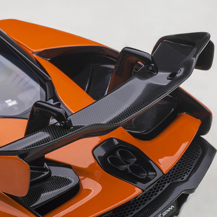 楽天市場】ミニカー 1/18 マクラーレン セナ オレンジ McLaren SENNA 